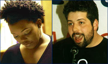 poets Mahogany Brown and Jim Thomas
