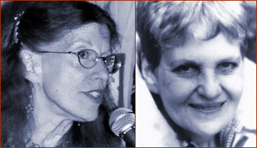 Anna Sher and Fran Landesman
